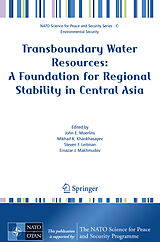 Couverture cartonnée Transboundary Water Resources: A Foundation for Regional Stability in Central Asia de 