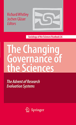eBook (pdf) The Changing Governance of the Sciences de Richard Whitley, Jochen Gläser
