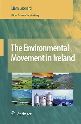 Livre Relié The Environmental Movement in Ireland de Liam Leonard