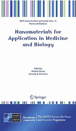 eBook (pdf) Nanomaterials for Application in Medicine and Biology de Michael Giersig, Gennady B. Khomutov