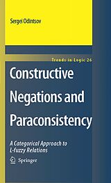 eBook (pdf) Constructive Negations and Paraconsistency de Sergei Odintsov