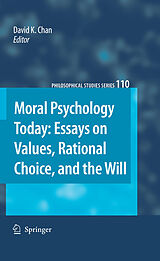 eBook (pdf) Moral Psychology Today de David K. Chan