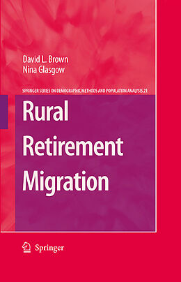 E-Book (pdf) Rural Retirement Migration von David L. Brown, Nina Glasgow