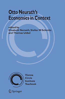Livre Relié Otto Neuraths Economics in Context de 