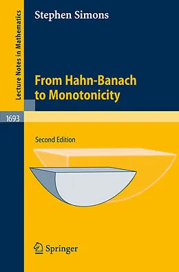 E-Book (pdf) From Hahn-Banach to Monotonicity von Stephen Simons