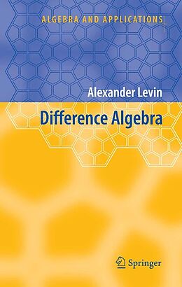eBook (pdf) Difference Algebra de Alexander Levin