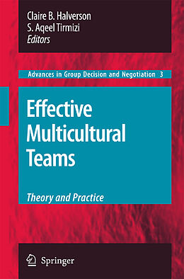 Livre Relié Effective Multicultural Teams: Theory and Practice de 