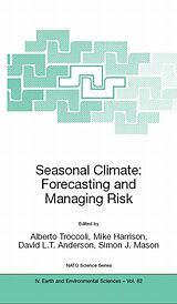 eBook (pdf) Seasonal Climate: Forecasting and Managing Risk de Alberto Troccoli, Mike Harrison, David L. T. Anderson