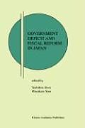 Livre Relié Government Deficit and Fiscal Reform in Japan de 