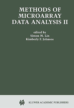 Livre Relié Methods of Microarray Data Analysis II de Simon M. Lin, Kimberly F. Johnson, Critical Assessment of Microarray Data A