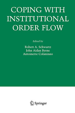 Livre Relié Coping With Institutional Order Flow de 