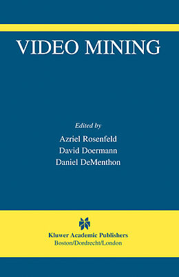 Livre Relié Video Mining de 