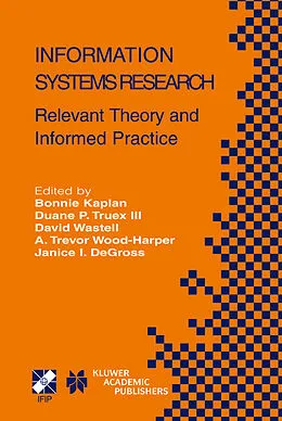 E-Book (pdf) Information Systems Research von Bonnie Kaplan, Duane P. Truex, David Wastell