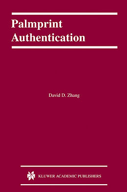 E-Book (pdf) Palmprint Authentication von 16, Maxdo Center F