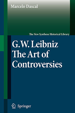 Couverture cartonnée Gottfried Wilhelm Leibniz de Marcelo Dascal