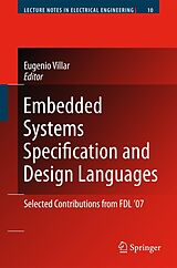 eBook (pdf) Embedded Systems Specification and Design Languages de Eugenio Villar
