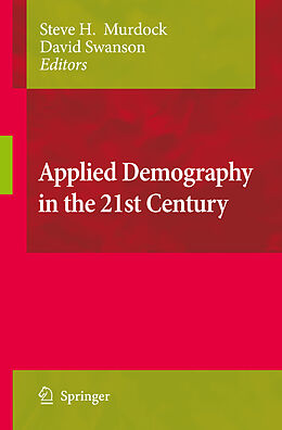 Livre Relié Applied Demography in the 21st Century de 