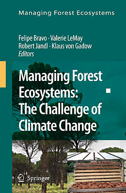 Livre Relié Managing Forest Ecosystems: The Challenge of Climate Change de 