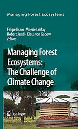 eBook (pdf) Managing Forest Ecosystems: The Challenge of Climate Change de Felipe Bravo, Robert Jandl, Valerie LeMay