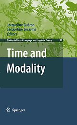 eBook (pdf) Time and Modality de Jacqueline Guéron, Jacqueline Lecarme