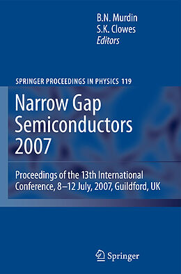 Livre Relié Narrow Gap Semiconductors 2007 de 