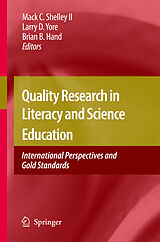 Livre Relié Quality Research in Literacy and Science Education de 