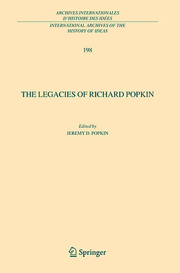 Livre Relié The Legacies of Richard Popkin de 