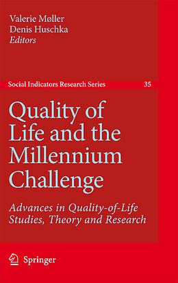 Livre Relié Quality of Life and the Millennium Challenge de 