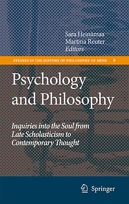 Fester Einband Psychology and Philosophy von 