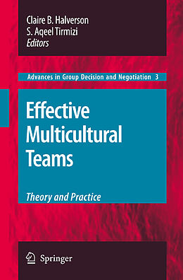 Couverture cartonnée Effective Multicultural Teams: Theory and Practice de 