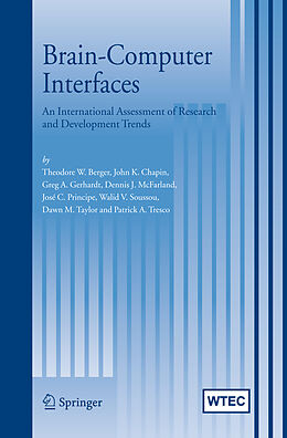 Livre Relié Brain-Computer Interfaces de Theodore W. Berger, John K. Chapin, Greg A. Gerhardt