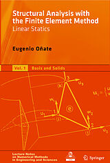 Fester Einband Structural Analysis with the Finite Element Method. Linear Statics von Eugenio Oñate