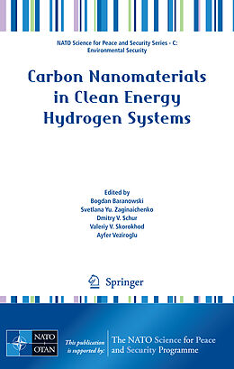Kartonierter Einband Carbon Nanomaterials in Clean Energy Hydrogen Systems von Bogdan Baranowski