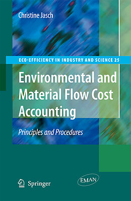 Livre Relié Environmental and Material Flow Cost Accounting de Christine M. Jasch