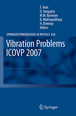 Livre Relié Vibration Problems ICOVP 2007 de 