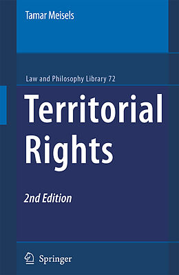 Couverture cartonnée Territorial Rights de Tamar Meisels