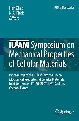 E-Book (pdf) IUTAM Symposium on Mechanical Properties of Cellular Materials von Han Zhao, N.A. Fleck