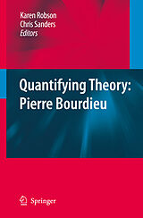 eBook (pdf) Quantifying Theory: Pierre Bourdieu de Karen Robson, Chris Sanders