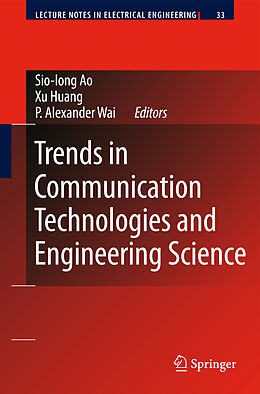 Livre Relié Trends in Communication Technologies and Engineering Science de 