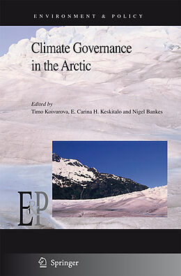 Livre Relié Climate Governance in the Arctic de 