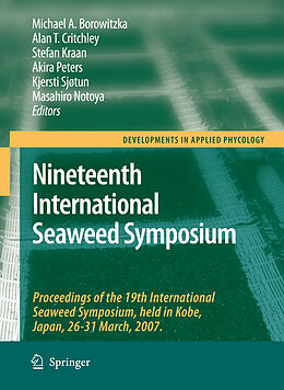 Couverture cartonnée Nineteenth International Seaweed Symposium de 