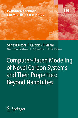 Fester Einband Computer-Based Modeling of Novel Carbon Systems and Their Properties von 
