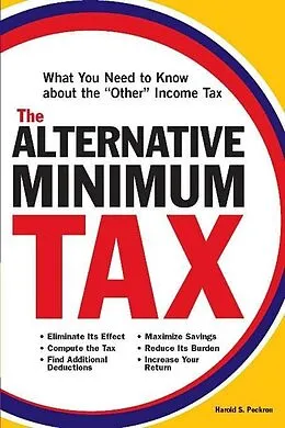 E-Book (epub) Alternative Minimum Tax von Harold S. Peckron