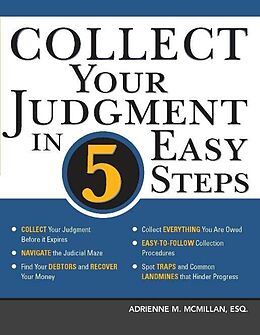 eBook (epub) Collect Your Judgment in 5 Easy Steps de Adrienne M. McMillan