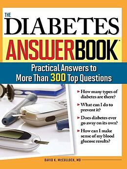 E-Book (epub) Diabetes Answer Book von David Mcculloch