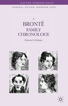 Fester Einband A Bronte Family Chronology von Edward Chitham