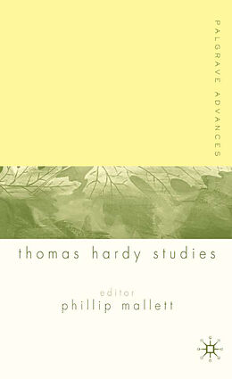 Kartonierter Einband Palgrave Advances in Thomas Hardy Studies von 
