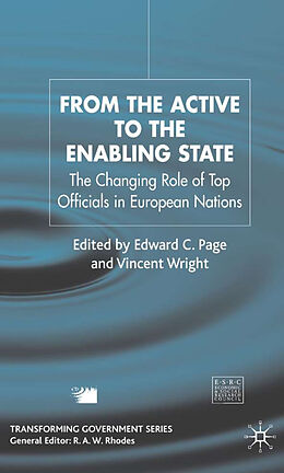 Livre Relié From the Active to the Enabling State de Edward C. Wright, Vincent Page