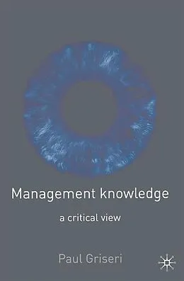 E-Book (pdf) Management Knowledge von Paul Griseri