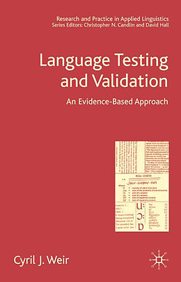 Fester Einband Language Testing and Validation von C. Weir